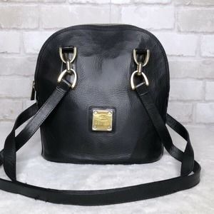 HCL Handcrafted Vintage Leather Bowling Bag